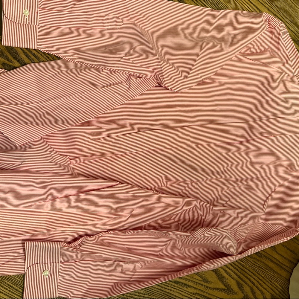 Brooks Brothers Pink Striped Button Down Shirt - Picture 5 of 5